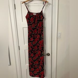 Vintage Floral Maxi Dress